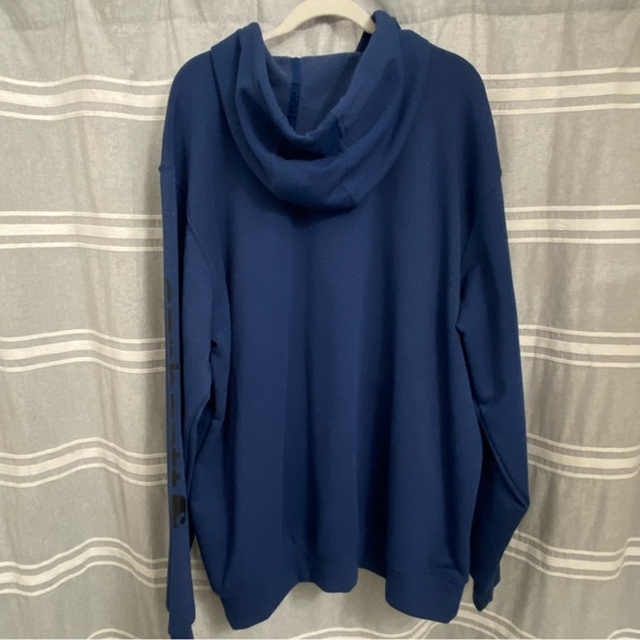 NWT CARHARTT Men's Loose Fit Mid Weight Logo Graphic Hooded Sweatshirt Size 2XL - Picture 3 of 13